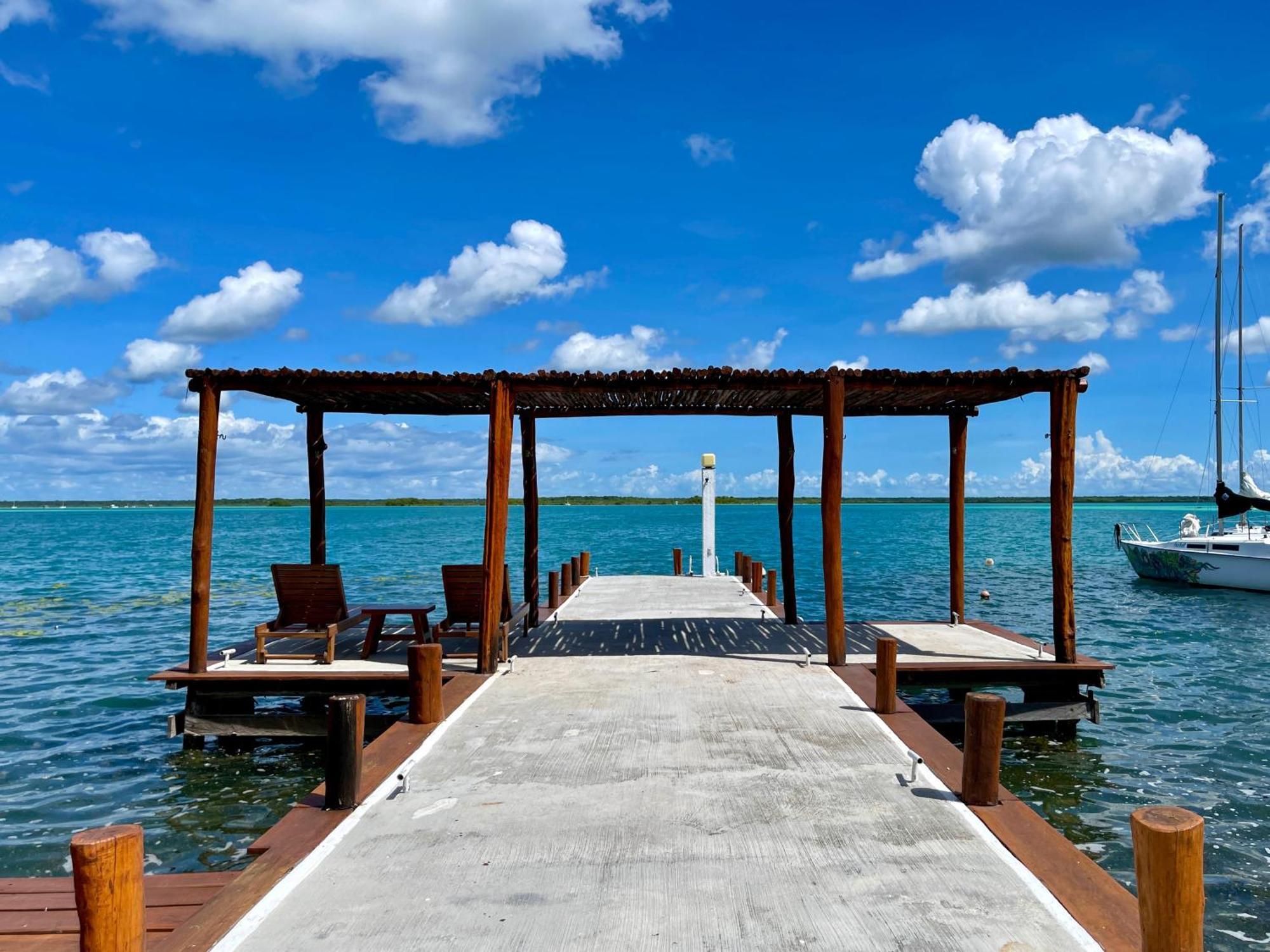 Casa Sol Y Luna -Beautiful Sunrises And Infinity Pool Bacalar Eksteriør bilde